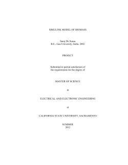 Biomass - Sacramento - California State University