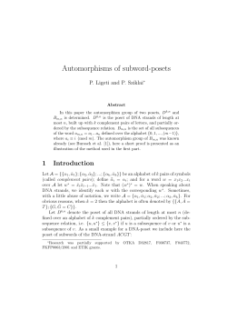 Automorphisms of subword