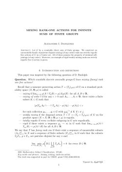MIXING RANK-ONE ACTIONS FOR INFINITE SUMS OF FINITE