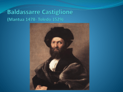Baldassarre Castiglione - (Mantua 1478