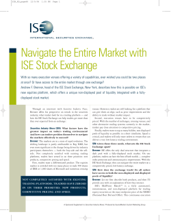 Navigate the Entire Market with ISE Stock Exchange