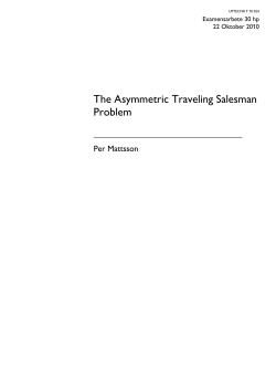 The Asymmetric Traveling Salesman Problem