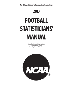 2013 Football Stats Manual easy print.indd