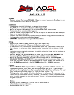Madcap WBL Rules - All Out Sports League