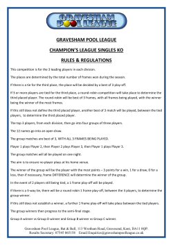 here. - Gravesham Pool League