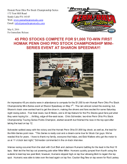 45 PRO STOCKS COMPETE FOR $1,000 TO