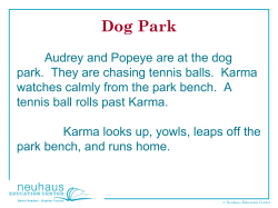 Dog Park - Neuhaus Education Center