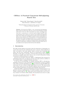 CBTree: A Practical Concurrent Self