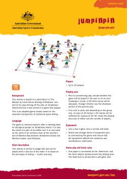 Jumpinpin - Australian Sports Commission
