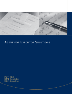agent for executor solutions