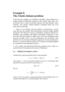 Example 8. The Chafee