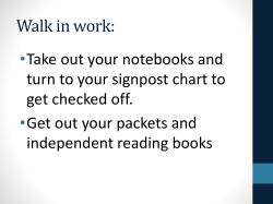 Determining Themes and Central Ideas