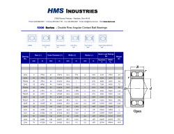 5300 Series &ndash; Double Row Angular Contact Ball Bearings 5300