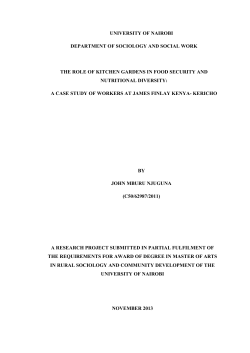 Kitchen Garden Research JFK Hard Cover