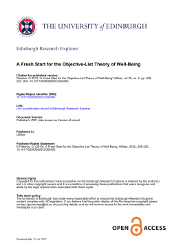 A Fresh Start for the Objective-List Theory of Well-Being