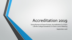 Accreditation 2019
