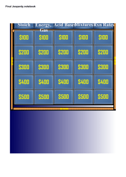Final Jeopardy.notebook