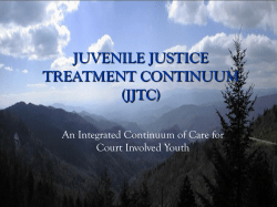 jjtc - The Coalition for Juvenile Justice