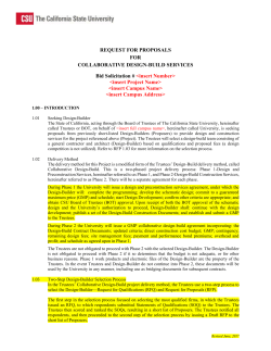 The Trustees of The California State University