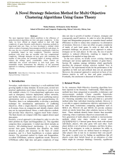 A Novel Strategy Selection Method for Multi