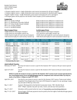 Summer Softball Registration Form-2017