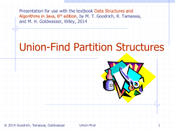Minimum Spanning Trees