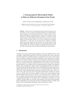 A Non-parametric Hierarchical Model to Discover Behavior