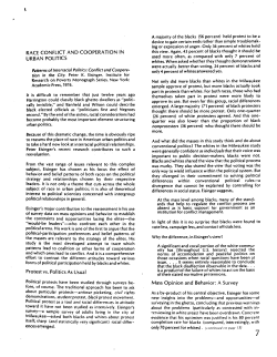 race conflict and cooperation in urban politics