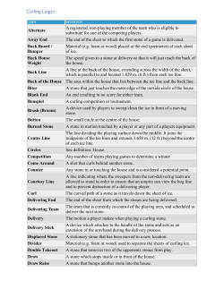 Curling Lingo! Alternate A registered, non