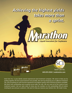 Achieving the highest yields takes more than a sprint