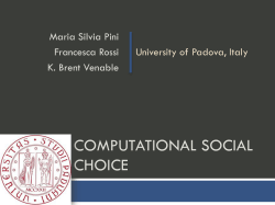 computational social choice