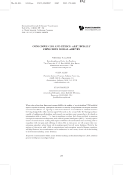 consciousness and ethics: artificially conscious moral agents