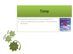 Logical clocks - Norliza Katuk, PhD.