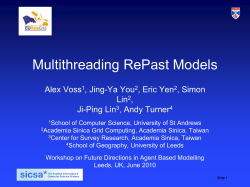 Multithreading RePast Models