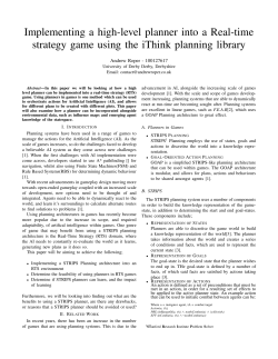 Implementing a high-level planner into a Real