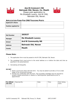 Application Form