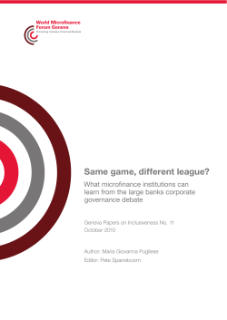 Same Game, Different League?