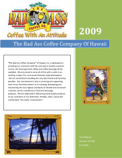 The Bad Ass Coffee Company Of Hawaii