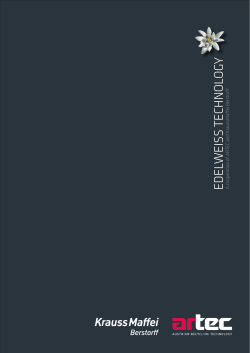 EDELWEISS TECHNOLOGY A cooperation of AR