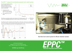 Real-time level control system for efficient vibration isolation