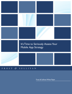 It`s Time to Seriously Assess Your Mobile App Strategy