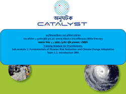 Power Point version - CATALYST project (EU)