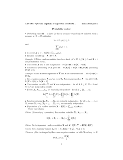 TIN 085 Vybran&eacute; kapitoly z v&yacute;pocetnı slozitosti I zima 2013