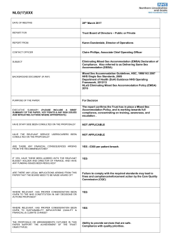 Patient Safety - Northern Lincolnshire and Goole NHS Foundation