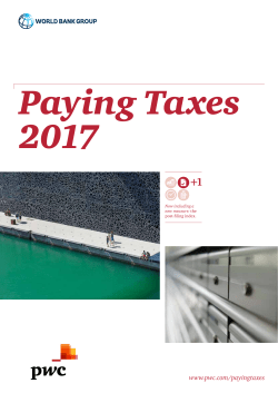 Paying Taxes 2017