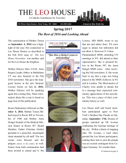 2017 Spring Newsletter