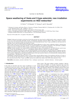 Space weathering of Vesta and V-type asteroids: new irradiation