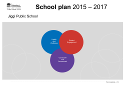School strategic directions 2015 - 2017