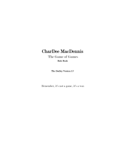 CharDee MacDennis - The Dudley Version 1.7