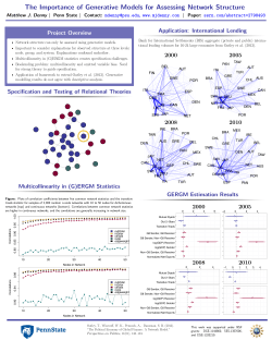 The Importance of Generative Models for Assessing Network Structure